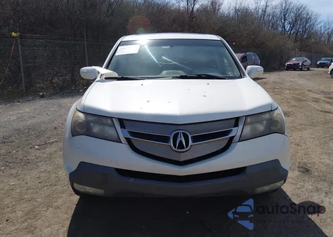 2007 Acura Mdx Technology Package из США, поврежденный, VIN 2HNYD28357H521670